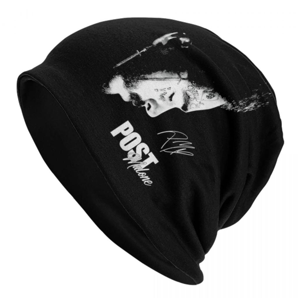 Custom Posts Malones American Popular Rapper Beanies Caps Unisex Women Unisex Outdoor Winter Warm Knitting Hat Adult Bonnet Hats