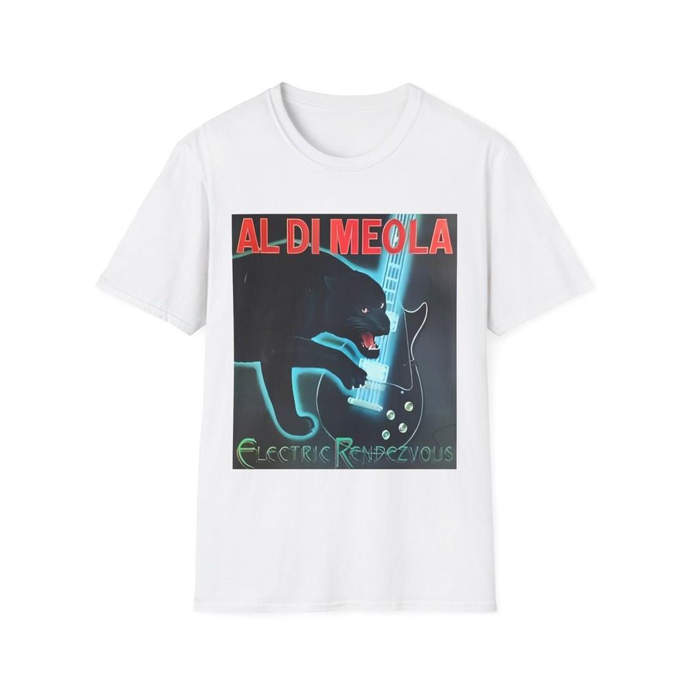 Unisex Soft Cotton T-Shirt. Al Di Meola. Electric Rendezvous Unisex T-Shirt XL