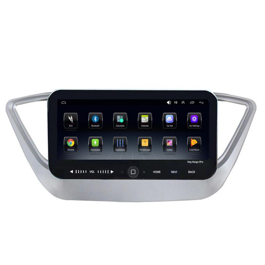 10.25'' For 2017-2019 Hyundai Solaris Verna Radio Player GPS Navi WiFi FM 1+16GB