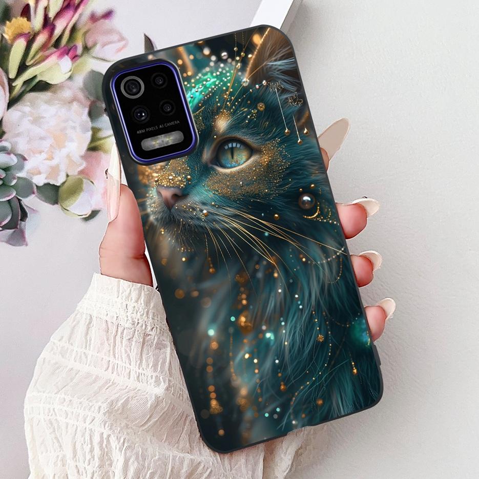 For LG K52 K62 2020 Case LM-K520 LM-K525 Stylish Love Heart Painted Cover Soft TPU Phone Case For LG K62 K 52 LGK52 LGK62 Fundas