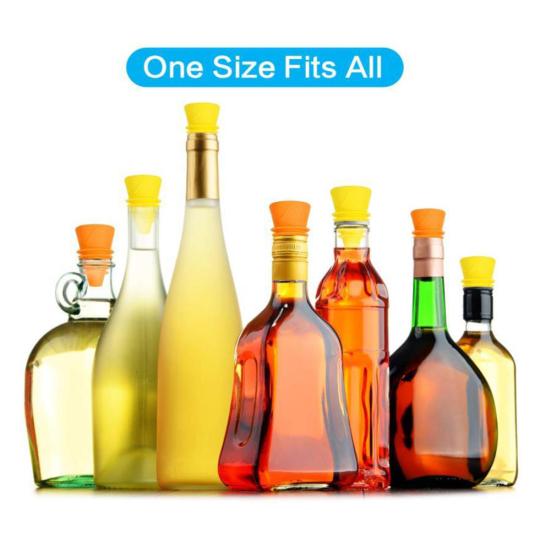 4/6/8Pcs Outdoor Indoor Kithchen Silicone Reusable Fruit Fly Traps Catcher Tool