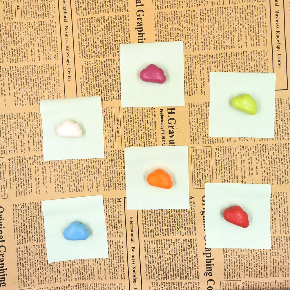6Pcs/set Refrigerator Magnet Balloon Arrow Cloud Fridge Magnet Soaring Into The Sky Theme Magnetic Stickers Home Decoration