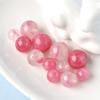 Rose Quartz & Strawberry Quartz Crystal Beads for DIY Jewelry