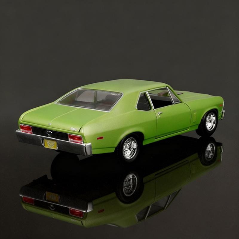 Maisto 1:24 1970 Chevrolet Nova SS Alloy Classic Sports Car Model Diecast Metal Retro Track Racing Vehicles Car Model Kids Gifts