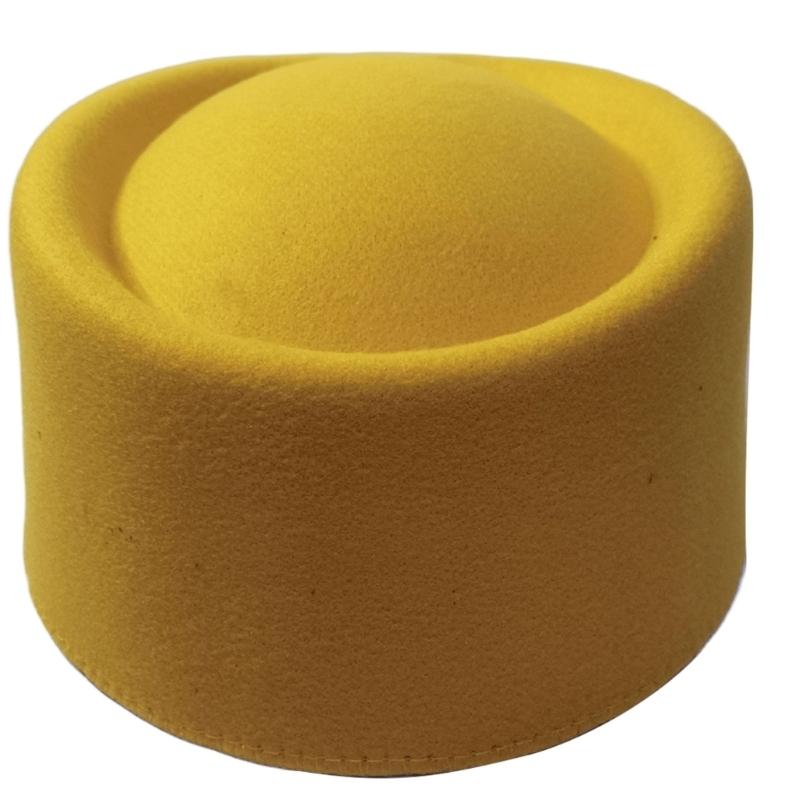 Classical Round Top Derby Hat Soft Wool Bowler For Women Formal Occasion Picnics Garden Parties And Commuting Needs