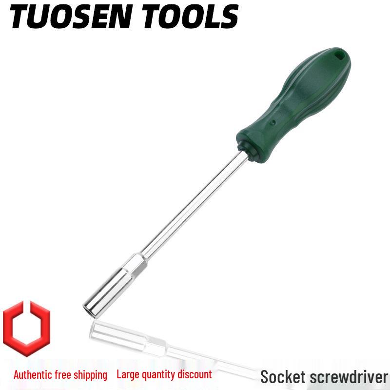 Manual Hex Socket Screwdriver Nut Wrench Driver 5mm (2 pieces)