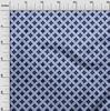 oneOone Cotton Flex Blue Fabric Asian Shibori Quilting Supplies Print Sewing Fabric by The Yard 40 Inch