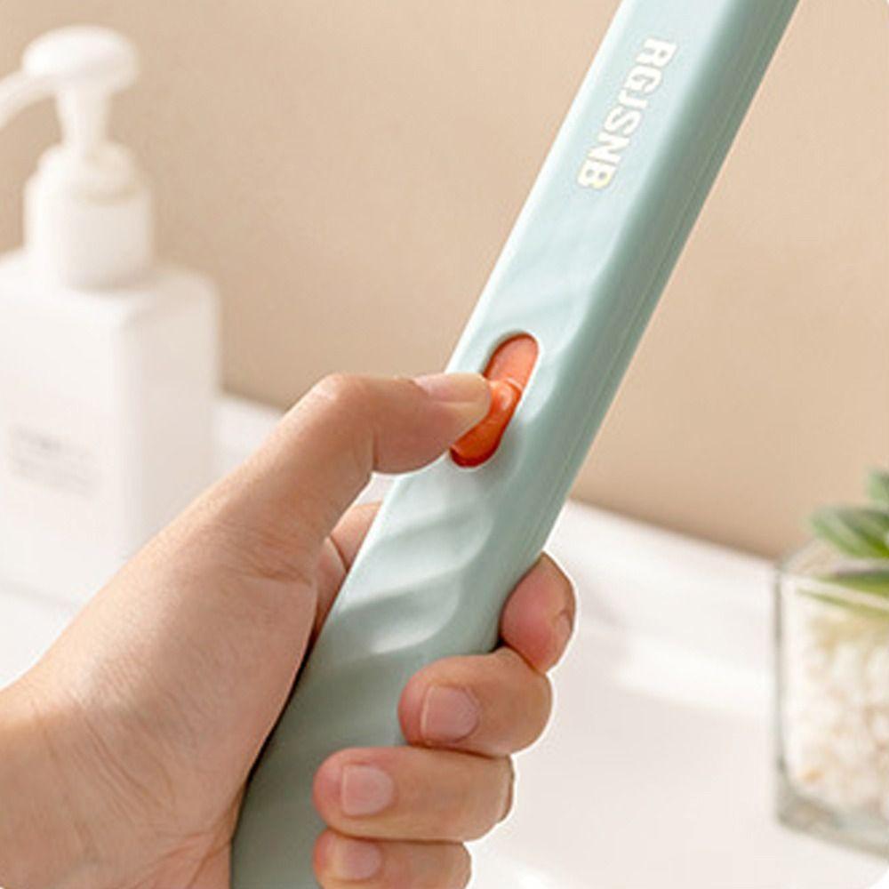 Comfortable Bath Brush Long Handle Back Brush Creative Massage Brush For Bathroom Home