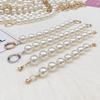 High-Grade Pearl DIY Phone Case with Elegant Bracelet & Metal Hook