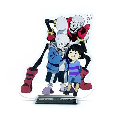 Undertale Frisk Sans Papyrus GM Acrylic Stand Standee Toy Figure