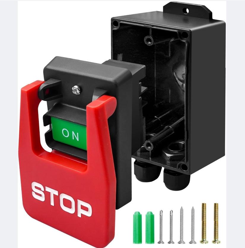 120V Netzschalter Sicherheitsschalter Einphasenschalter