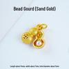Year of the Horse Sand Gold Non-Fading Drip Oil Beaded DIY Bracelet and Jewelry Accessories.