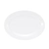 Jingyu A8 Melamine Oval Fast Food Plate (12-inch, 2-Pack)