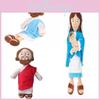 Jesus Mary Plush Toys Pp Cotton Filling Devotional Decor Children Gifts Festival