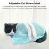 Breathable Mesh Cat Bathing Bag With Handle Mesh Cat Bag Convenient Cat Grooming Bag  for Cat Care