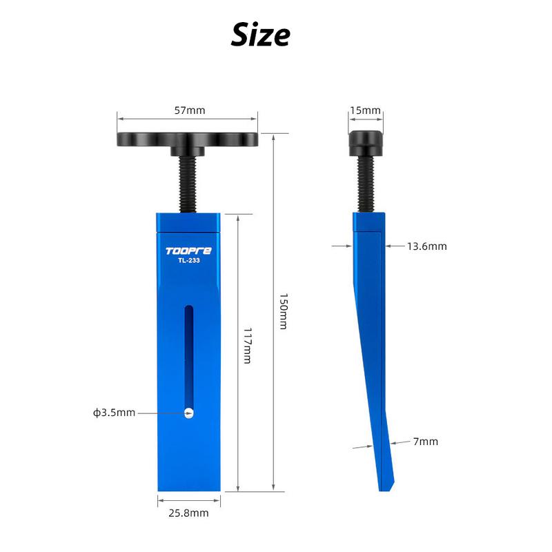 Bicycle Bike Caliper Hydraulic Brake Piston Press Maintenance Repair Tool Reset Retracting Brake Caliper for SHIMANO/SRAM