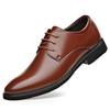 Herren neue Business Lederschuhe Weich besohlte Arbeitsschuhe Outdoor rutschfeste formelle Schuhe Mode lässige Herrenschuhe Homme