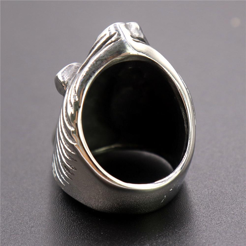 Ring for men and women, blindfolded saint ring, jewelry