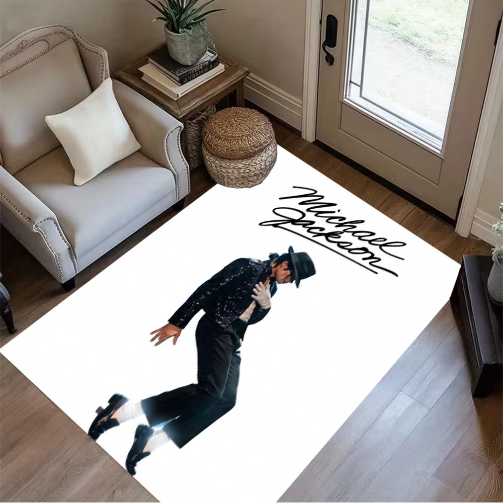 Michael Jackson Iconic Pose Floor Rug Office Rug Perfect For Kitchen Balcony Dining Room Playrooms Antislip Carpet Anime Office Decor