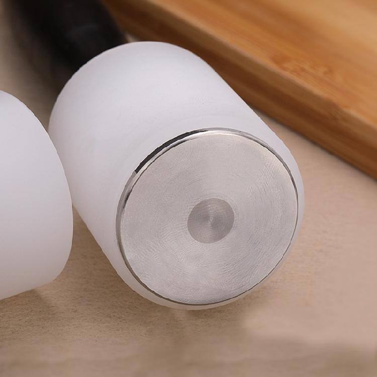 Leathercraft Carving Hammer with Wood Handle Leather Craft Tool T-Shape Hammer Easy to Use for Craft Project