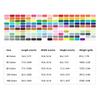 48/60Pcs Brush Tip Alcohol Markers Dual Tip Art Marker Set Portable Brush Markers  Drawing