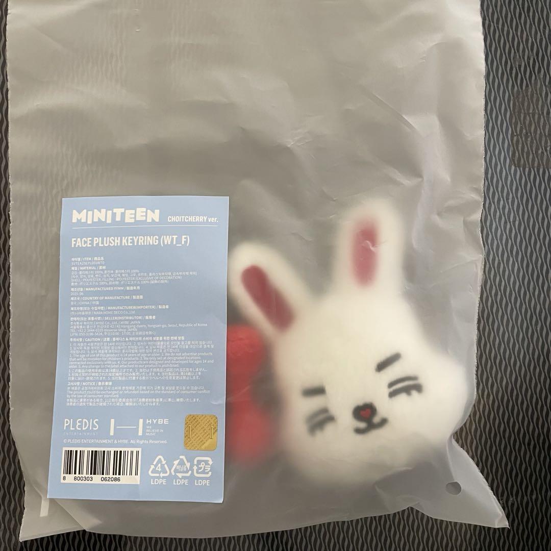 

[USED] MINITEEN Pop-up Face Key Ring S.X.P. Seventeen