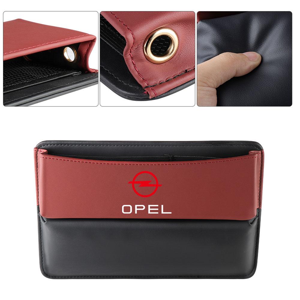 Car Seat Crevice Storage Box SUV Seat Side Stowing Tidying Tools For Opel Zafira B Corsa D Insignia Mokka Regal Car Wheel Hubcap