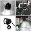 Superheller 40W LED-Motorrad-Scheinwerfer: 4-Perlen-Außenlampe für Autos und Elektrofahrzeuge.