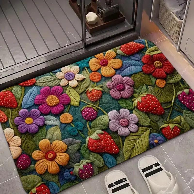 Living Room Entrance Carpet Kitchen Bathroom Bathroom Door Mat Dirt Resistant Floor Mat