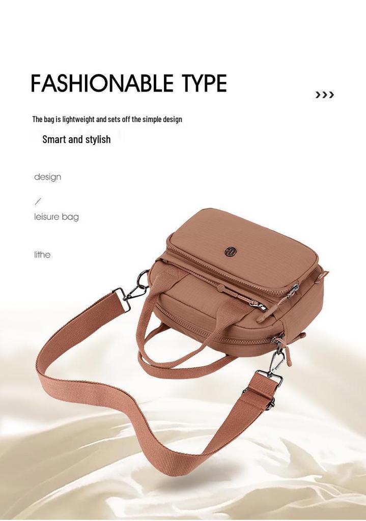 Women's Summer Nylon Crossbody Handbag: Lightweight, Large Capacity, Versatile, and Casual