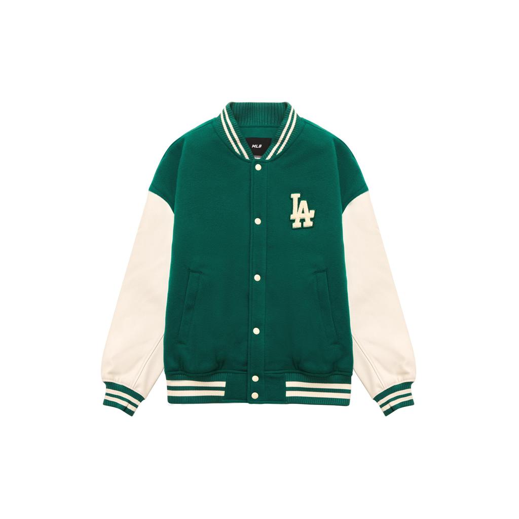 MLB Kurtka Baseballowa Unisex Zielona 3AJPV0634-07GNS