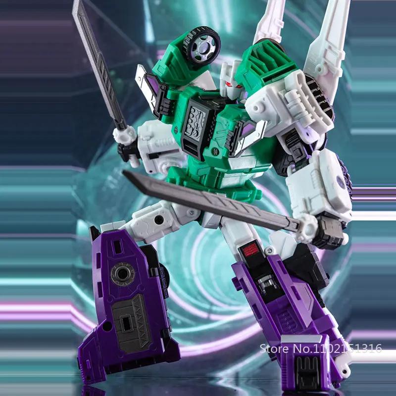 NEW JINBAO Transformation SIXSHOT Ninja Sixth-Order Six Forms Warrior G1 Action Figure Deformation Robot Gifts Playthings