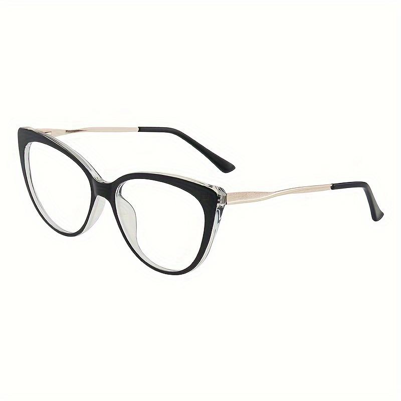 

1Pcs New Personality Ins Style Anti Blue Light Glasses Cat Eye Frame Women S Fashionable Glasses Anti blue light