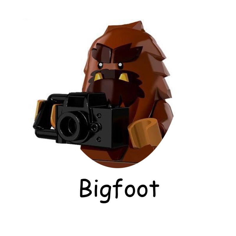 Magic Animals Newt's Case of Magical Thestral Patronus Stag ELK Fluffy Dementor Buckbeak Model Figure Blocks  Toy For Children