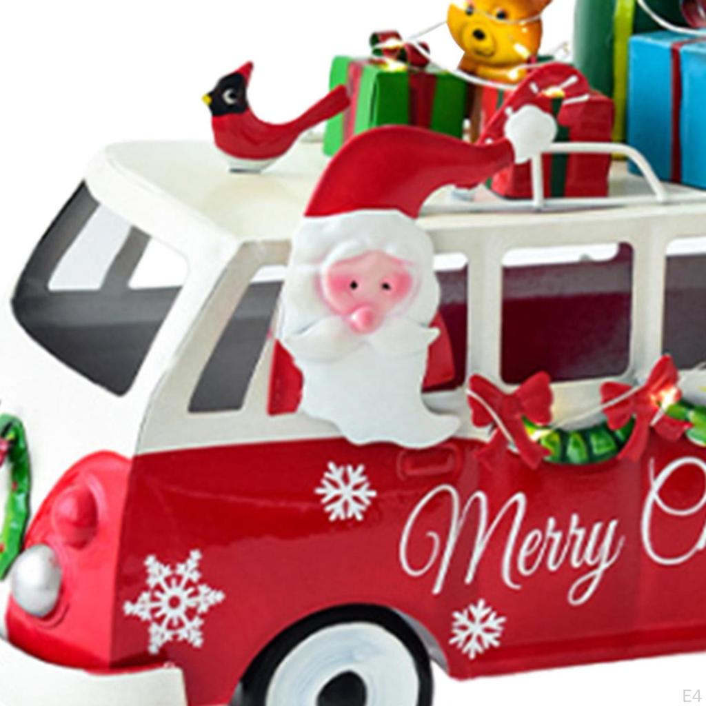 Svítící vánoční dekorace figurka dárek sběratelský vánoční dekor stolní středový prvek pro