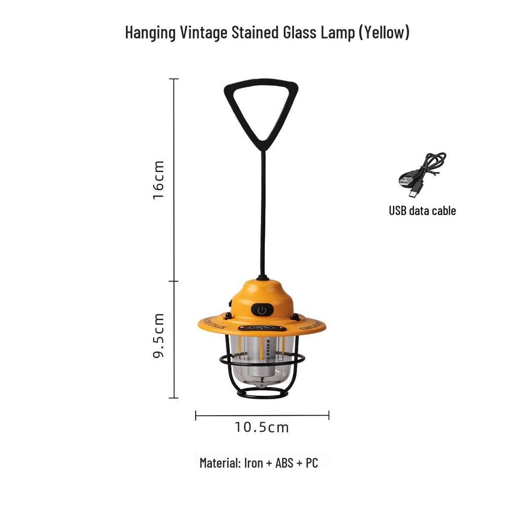 Mini Pinecone Retro Lantern: Ultra-Long Battery Life for Outdoor Camping & Handheld Ambiance Lighting