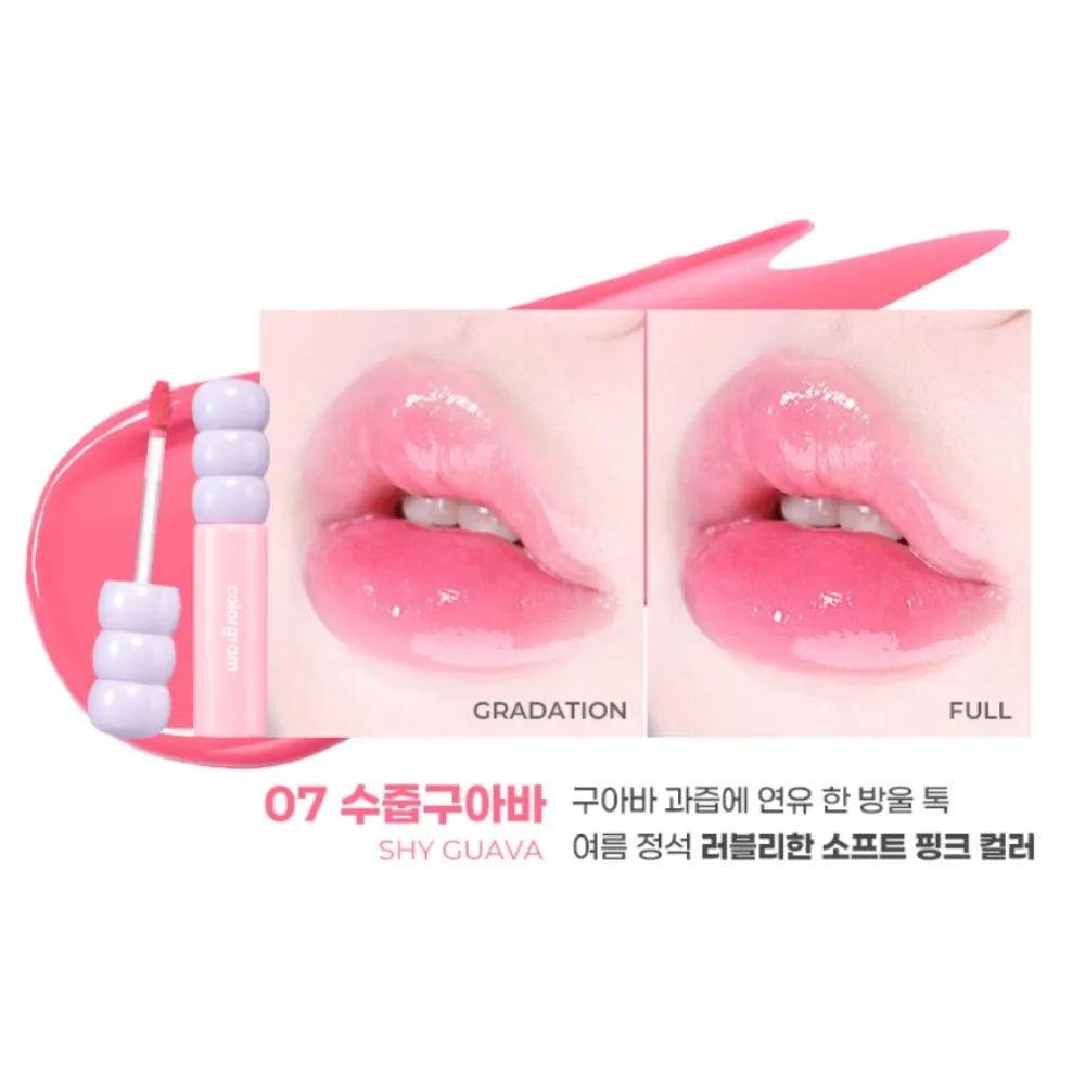 Colorgram Tanghulu Yuri Tangle Lip Tint 07 Shy Guava X2
