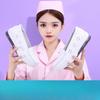 The New Air-cushioned Nurse Shoes for Women Feature Soft Soles Thick Soles Flat Heels and Breathability