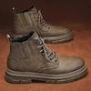 Autumn and Winter High-top Martin Boots Men's Boots Short Casual Men's Shoes Versatile Tooling Boots