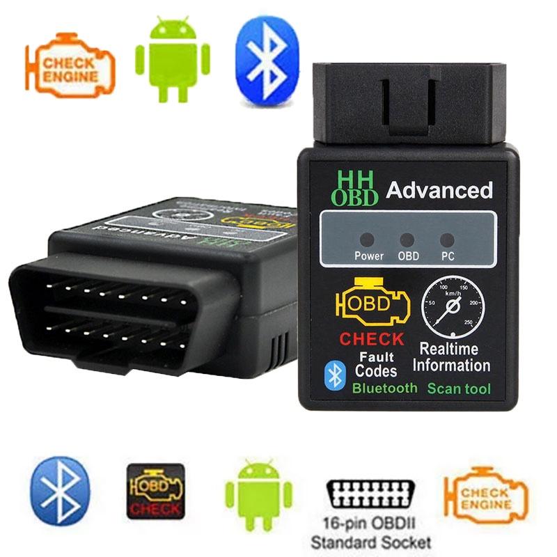 Pokročilý Bluetooth V1.5 OBD2 rozhraní skener Elm327 diagnostický nástroj pro Fiat