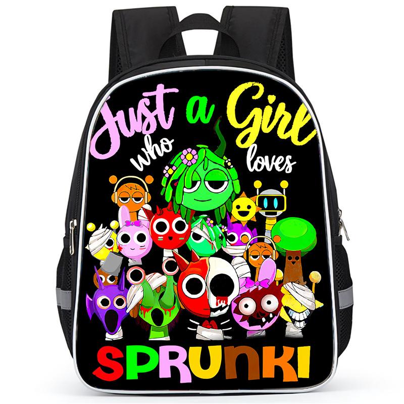 Rhythm Box Sprunki Hra Anime Batoh Studentský Školní Taška Počítačová Taška