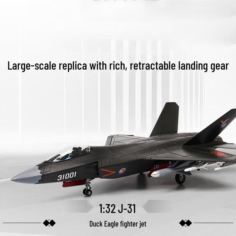 J-31 Falcon Hawk Fighter Jet Model One Size
