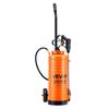 Industrieller Betonsprühgerät mit Fahrgestell, 14L Edelstahl-Sprühgerät, Heavy Duty Tri-Poxy Pumpensprüher, 52cm Sprühlanze, 1,2m & 3m Schläuche, 2 Messing