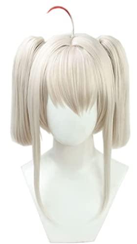 Парик для косплея Makaino Ririmu с сеткой, градиент золотисто-розовый, термостойкий парик (с Вэнсом)