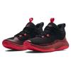 Under Armour Men's Curry HOVR Splash Black Red Basketball Shoes 3024719-004