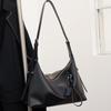 Genuine Leather Tote Bag Women Large Capacity Shoulder Casual Minimalist Crossbody