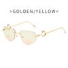 Vintage Rimless Sunglasses  Women Gradient Sunglasses Summer Shades Fashion UV400 Frameless SunGlasses Ladies Eyeglasses