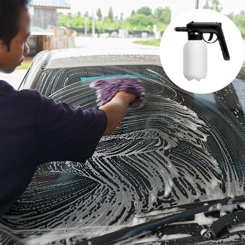 Electric Foam Sprayer Handheld Foam Sprayer Bottle Rechargeable for Car Washing Foam Cannons Car Detailing Accessories