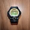 Used CASIO Baby-G BG6901 Digital Watch Black Gold