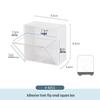 Armoire Miroir de Salle de Bain en Acrylique & Étagère Organisateur de Cosmétiques